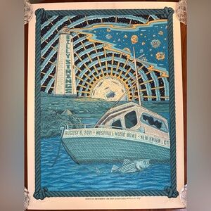 Billy Strings Poster Westville Music Bowl
New Haven, CT 8/6/2021